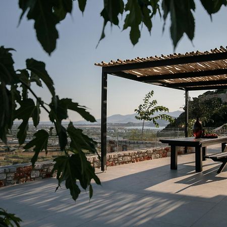 Wow Panoramic View Deluxe Villas Agkidia Exterior foto