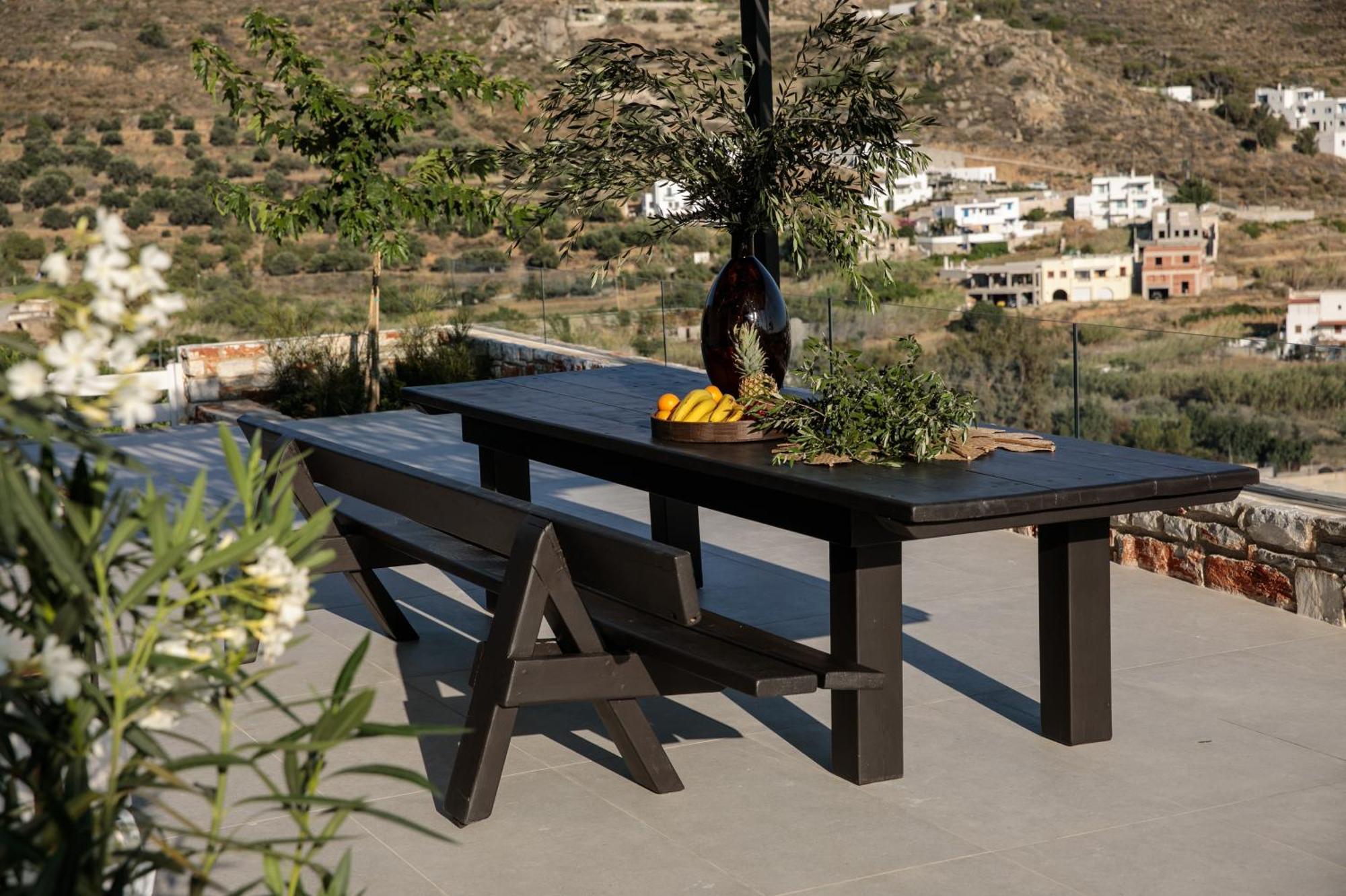 Wow Panoramic View Deluxe Villas Agkidia Exterior foto