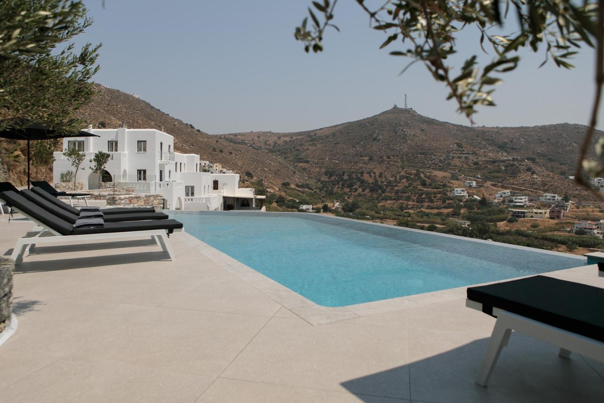 Wow Panoramic View Deluxe Villas Agkidia Habitación foto